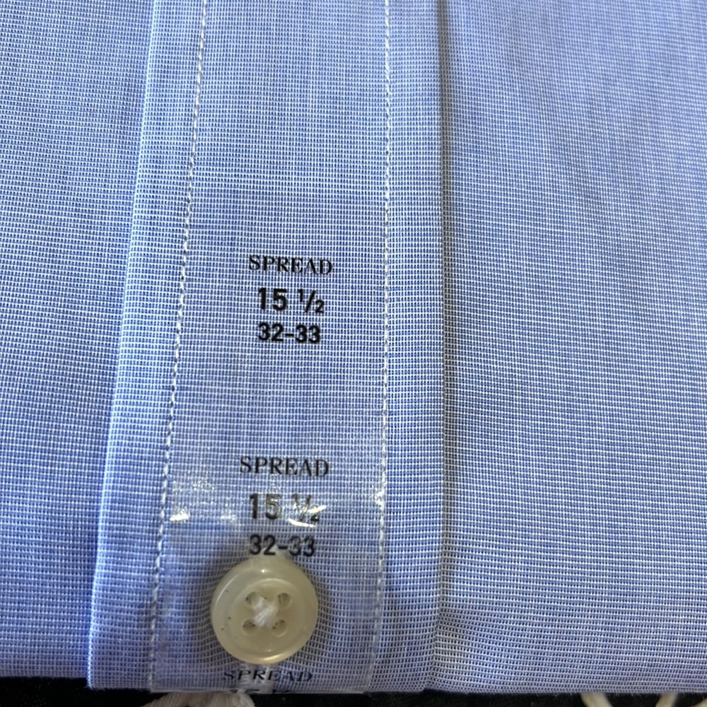 (#247) NWT Mens long sleeve casual shirt by Ralph Lauren Polo. Size 15 1/2-32/33 - Picture 3 of 8